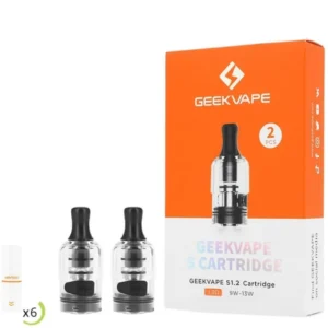 بودات جيك فيب وناكس اس 3 Geekvape S Cartridge Pod WENAX S3 بودات جيك فيب وناكس اس 3 Geekvape S Cartridge Pod WENAX S3
