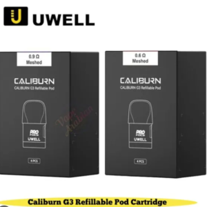 بودات كاليبرن جي 3 من يو ويل UWELL Caliburn G3 بكويل مدمج وفتحة تعبئة جانبية