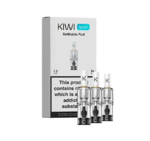 بودات كيوي سبارك القابلة لإعادة التعبئة Kiwi Spark Refillable Pod بودات كيوي سبارك القابلة لإعادة التعبئة Kiwi Spark Refillable Pod