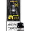 بودات VOOPOO VINCI V2 مع عبوة توضح الكارتريدج وقطعة البود بودات VOOPOO VINCI V2 مع عبوة توضح الكارتريدج وقطعة البود