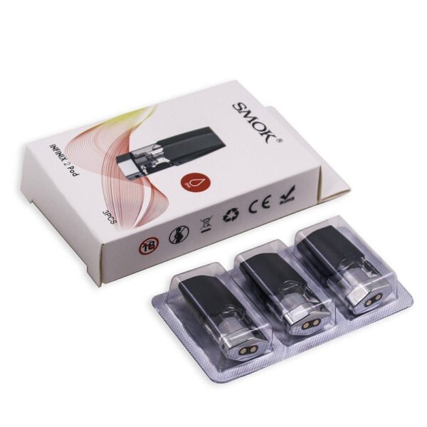 ثلاث بودات سموك انفينكس 2 SMOK INFINIX 2 بسعة 2 مل ثلاث بودات سموك انفينكس 2 SMOK INFINIX 2 بسعة 2 مل
