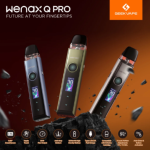 جهاز جيك فيب وينكس كيو برو Geekvape Wenax Q Pro مع الشاشة الذكية