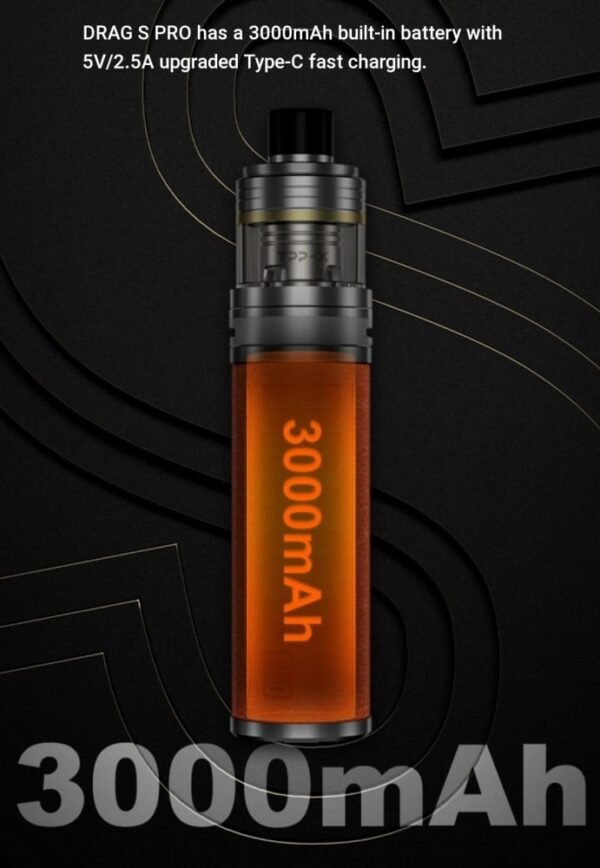 جهاز دراق اس برو من فوبو VOOPOO Drag S Pro Pod Kit 3000mAh جهاز دراق اس برو من فوبو VOOPOO Drag S Pro Pod Kit 3000mAh