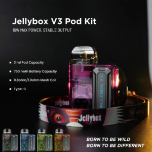 جهاز رينكو جيلي بوكس V3 Rincoe Jellybox V3 بتصميم شفاف مع البود