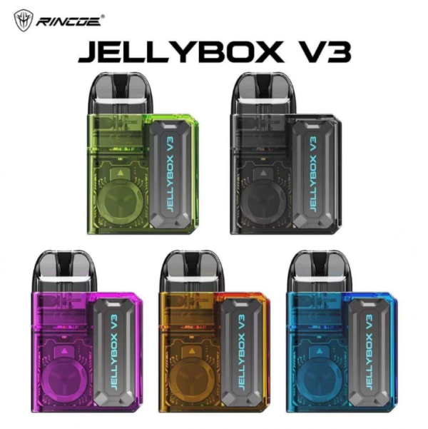 جهاز سحبه Rincoe Jellybox V3 Pod Kit جيل بوكس V3 الاصدار الثالث