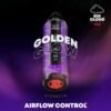 جهاز شيشة الفاخر كراون بار ميجا ماكس بلون بنفسجي مع عرض Golden Glow وا جهاز شيشة الفاخر كراون بار ميجا ماكس بلون بنفسجي مع عرض Golden Glow وا
