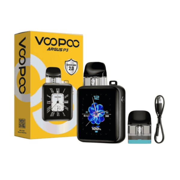 جهاز فوبو ارجوس بي 3 VOOPOO Argus P3 بتصميم Mini Box وشاشة لمس ولمسة جلدية