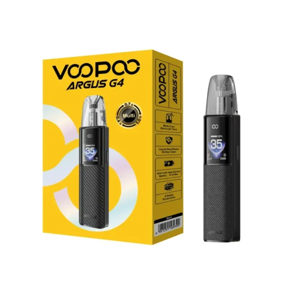 جهاز فوبو ارجوس جي 4 VOOPOO Argus G4 35W بشاشة ملونة وبود Multi-Ohm جهاز فوبو ارجوس جي 4 VOOPOO Argus G4 35W بشاشة ملونة وبود Multi-Ohm