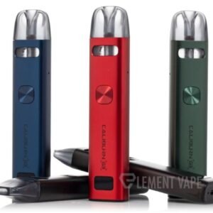 جهاز كاليبرن جي 3 من يو ويل UWELL CALIBURN G3 باللون الرمادي مع بود مغناطيسي