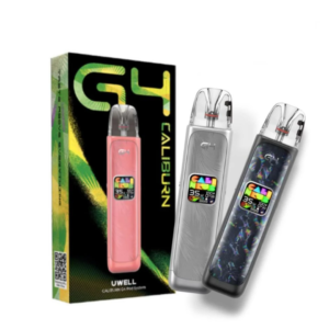 جهاز كاليبرن جي 4 من يو ويل UWELL CALIBURN G4 بلون رصاصي Twilight Silver