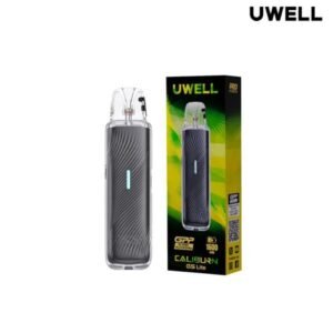جهاز كاليبرن جي 5 لايت من يو ويل Uwell Caliburn G5 Lite بهيكل شفاف ولون Knight Black