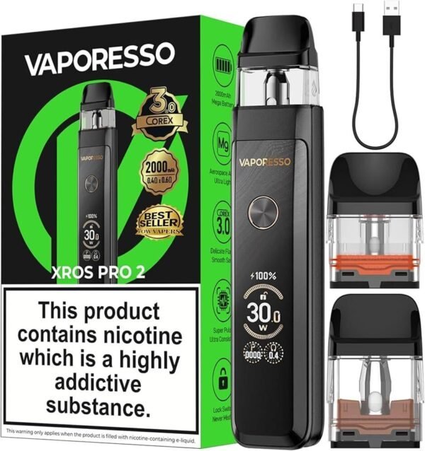 سحبة اكسروس برو 2 من فابريسو Vaporesso XROS Pro 2 باللون الذهبي Glittering Gold سحبة اكسروس برو 2 من فابريسو Vaporesso XROS Pro 2 باللون الذهبي Glittering Gold