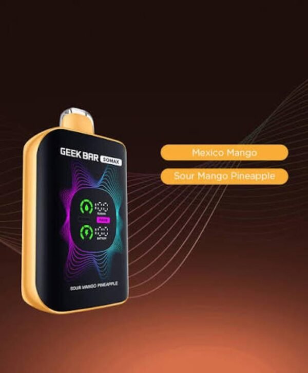 سحبة جيك بار سوماكس 80 ألف Geek Bar SOMAX 80K سحبة جيك بار سوماكس 80 ألف Geek Bar SOMAX 80K