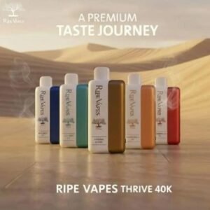 سحبة رايب فيب ثرايف 40 ألف Ripe Vapes THRIVE 40K بنكهة VCT فانيلا كسترد توباكو
