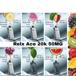 سحبة ريلكس ايس 20 ألف موشة Relx Ace 20000 Puffs