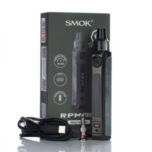 سحبة سموك ار بي ام 25 SMOK RPM 25W Pod بغطاء جلد بني وشاشة صغيرة