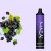 سحبة مزاج 5000 عنب أسود Mazaj 5000 Black Grape جاهزة للاستخدام