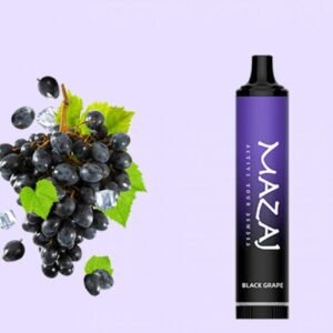 سحبة مزاج 5000 عنب أسود Mazaj 5000 Black Grape جاهزة للاستخدام