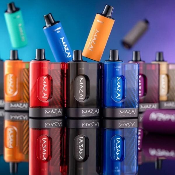 سحبة مزاج بوكس 3000 موشة Mazaj Box Pod بطارية مع بودين