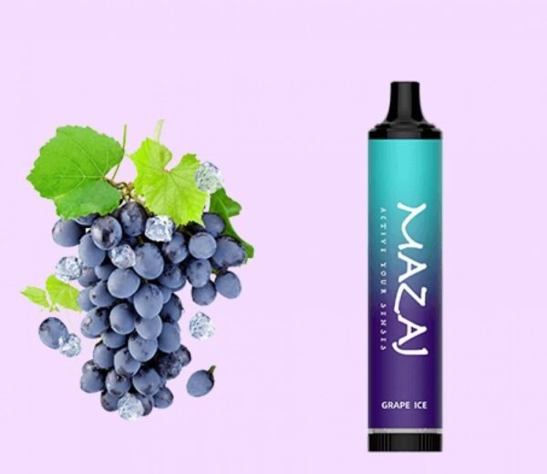 سحبة مزاج ديمون 5000 موشة بنكهة عنب ايس Grape Ice سحبة مزاج ديمون 5000 موشة بنكهة عنب ايس Grape Ice