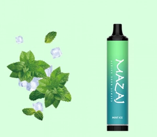 سحبة مزاج ديمون 5000 موشة بنكهة نعناع بارد Mint Ice سحبة مزاج ديمون 5000 موشة بنكهة نعناع بارد Mint Ice