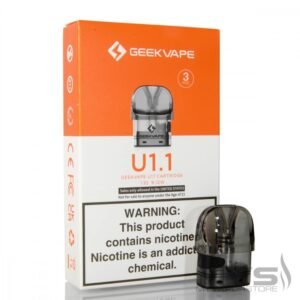 شريط بودات جيك فيب يو Geekvape U Cartridge مقاومة 1.1 أوم شريط بودات جيك فيب يو Geekvape U Cartridge مقاومة 1.1 أوم