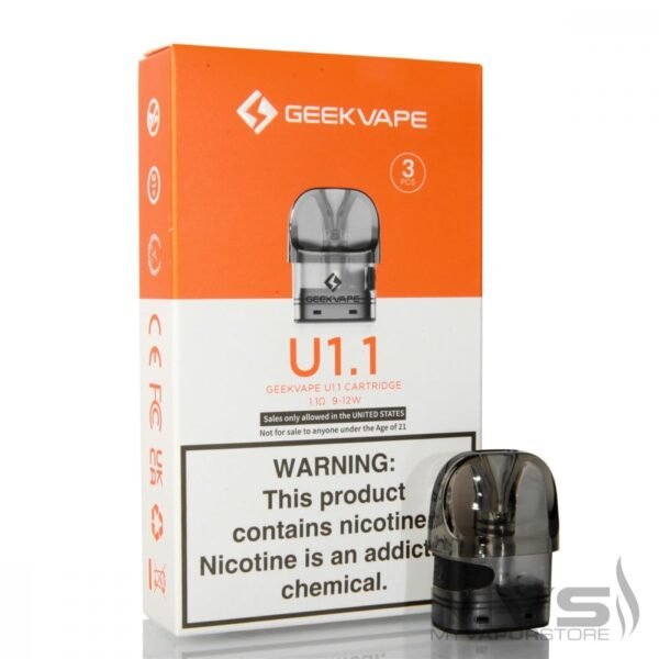شريط بودات جيك فيب يو Geekvape U Cartridge مقاومة 1.1 أوم شريط بودات جيك فيب يو Geekvape U Cartridge مقاومة 1.1 أوم