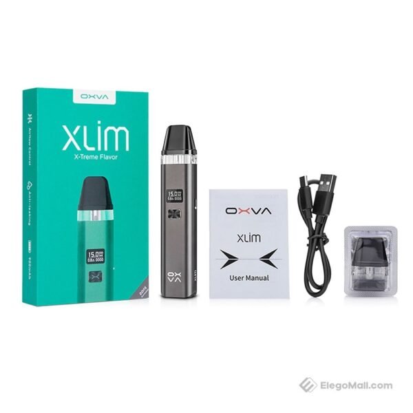 صورة جهاز سحبة و شيشة اكسلم الاقوى من اوكسفا OXVA XLIM 25W POD KIT