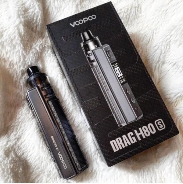 صورة جهاز شيشة فوبو دراق اتش 80 اس VooPoo Drag H80 S Kit صورة جهاز شيشة فوبو دراق اتش 80 اس VooPoo Drag H80 S Kit