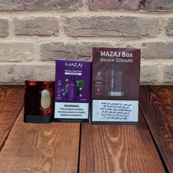 صورة سحبة مزاج بوكس 3000 موشة Mazaj Box Pod