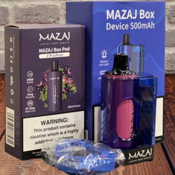 صورة سحبة مزاج بوكس 3000 موشة Mazaj Box Pod
