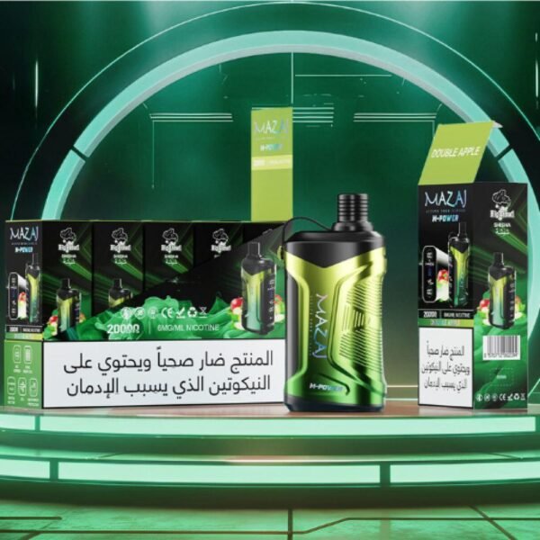 صورة شيشة مزاج ام باور 20000 سحبة Mazaj M Power DTL