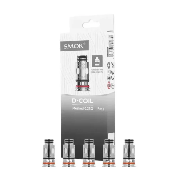 صورة كويلات سموك دي كويل SMOK D Coil Series Coils صورة كويلات سموك دي كويل SMOK D Coil Series Coils