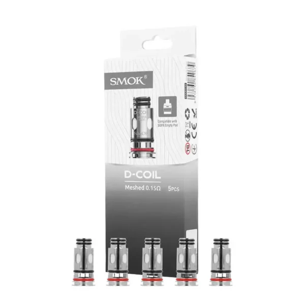 صورة كويلات سموك دي كويل SMOK D Coil Series Coils صورة كويلات سموك دي كويل SMOK D Coil Series Coils