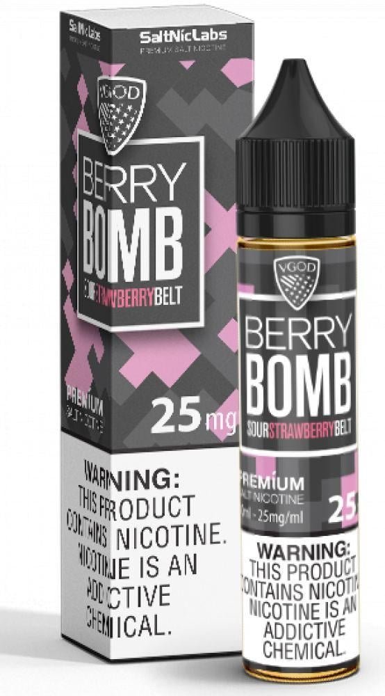 صورة نكهة سولت فيقود قنبلة الفراولة Bomb Berry Strawberry VGOD