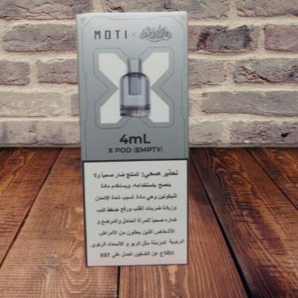 عبوة بودات موتي اكس ميني البديلة 4 حبات Moti X Mini Pods عبوة بودات موتي اكس ميني البديلة 4 حبات Moti X Mini Pods