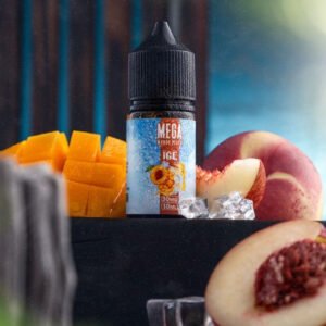 عبوة سولت ميجا مانجو خوخ بارد 30 مل Mega Mango Peach Ice Salt بتركيز 30 و50 مج عبوة سولت ميجا مانجو خوخ بارد 30 مل Mega Mango Peach Ice Salt بتركيز 30 و50 مج