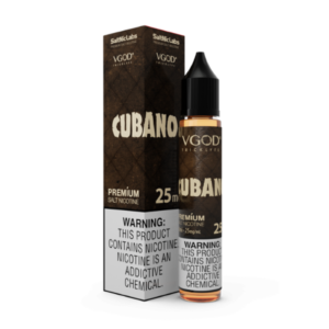 عبوة فيقود كوبانو سولت VGOD Cubano Salt نكهة سيجار كوبي حجم 30 مل