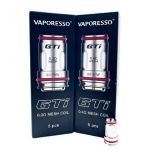 عبوة كويلات فابريسو GTI VAPORESSO خمس حبات بمقاومات متعددة