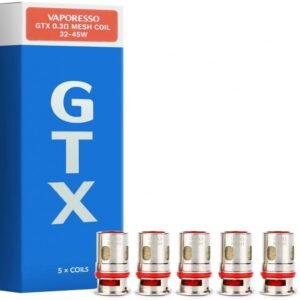 عبوة كويلات فابريسو GTX ميش بمقاومة 0.3 أوم لتارجيت PM80