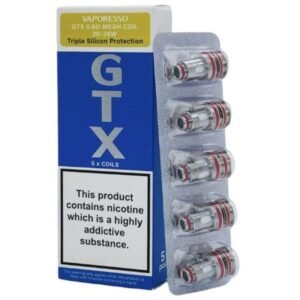 عبوة كويلات فابريسو GTX ميش بمقاومة 0.6 أوم لجهاز تارجيت PM80 عبوة كويلات فابريسو GTX ميش بمقاومة 0.6 أوم لجهاز تارجيت PM80