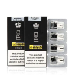 عبوة كويلات يو ويل كراون ام بأربع قطع لجهاز Uwell Crown M عبوة كويلات يو ويل كراون ام بأربع قطع لجهاز Uwell Crown M