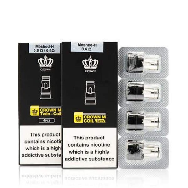 عبوة كويلات يو ويل كراون ام بأربع قطع لجهاز Uwell Crown M عبوة كويلات يو ويل كراون ام بأربع قطع لجهاز Uwell Crown M