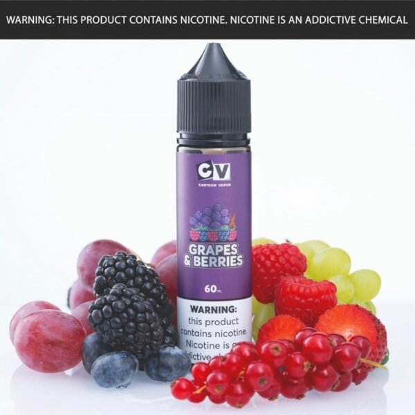 عبوة نكهة CV بيتل جوس عنب وتوت مشكل Beetle Juice Grape & Berries سعة 60 مل عبوة نكهة CV بيتل جوس عنب وتوت مشكل Beetle Juice Grape & Berries سعة 60 مل