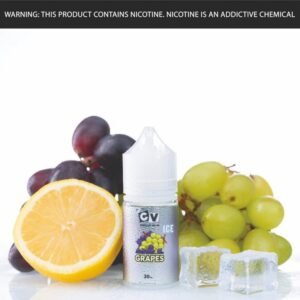 عبوة نكهة CV Mega Grape ICE سولت عنب أزرق بارد 30 مل