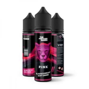 عبوة نكهة النمر الوردي بينك بانثر كشمش أسود 60 مل Pink Panther
