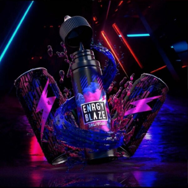 عبوة نكهة سامز فيب إنرجي بليز شراب الطاقة ميكس توت 60 مل SAMS VAPE ENERGY BLAZE
