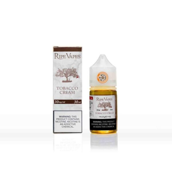 عبوة نكهة سولت رايب فيب VCT توباكو كريمة Tobacco Cream سعة 30 مل عبوة نكهة سولت رايب فيب VCT توباكو كريمة Tobacco Cream سعة 30 مل