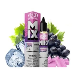 عبوة نكهة سولت فيقود علكة عنب ايس VGOD Mix Iced Bubble Grapes عبوة نكهة سولت فيقود علكة عنب ايس VGOD Mix Iced Bubble Grapes