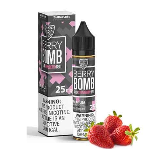 عبوة نكهة سولت فيقود قنبلة الفراولة Bomb Berry Strawberry VGOD